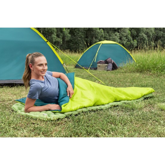 BESTWAY sleeping bag 68099, μονό, 180x75cm, lime