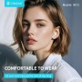 CELEBRAT earphones με θήκη φόρτισης W73, True Wireless, 13mm, 33/380mAh, μαύρα