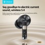 CELEBRAT earphones με θήκη φόρτισης W80, True Wireless, 13mm, 30/230mAh, λευκά