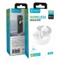 CELEBRAT earphones με θήκη φόρτισης W80, True Wireless, 13mm, 30/230mAh, λευκά