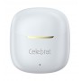 CELEBRAT earphones με θήκη φόρτισης W79, True Wireless, 13mm, 30/300mAh, λευκά