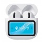 CELEBRAT earphones με θήκη φόρτισης W76, True Wireless, 13mm, 25/300mAh, λευκά