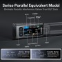 FNIRSI ψηφιακό LCR/ESR tester LCR-ST2 Plus, επαναφορτιζόμενο