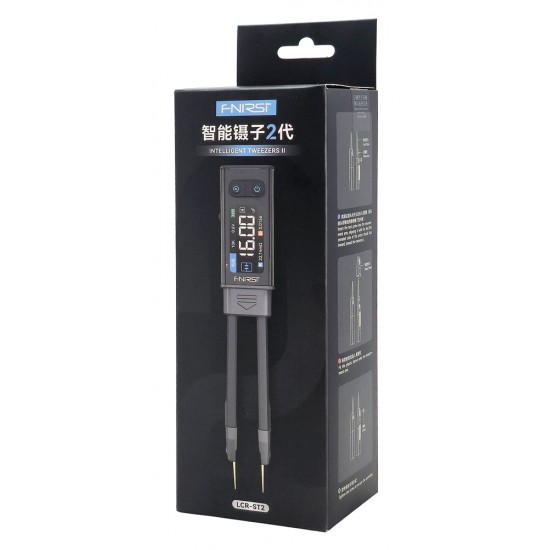 FNIRSI ψηφιακό LCR/ESR tester LCR-ST2 Plus, επαναφορτιζόμενο