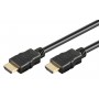 GOOBAY καλώδιο HDMI 80101 με Ethernet, soft, 4K/60Hz, 18 Gbps, 1m, μαύρο