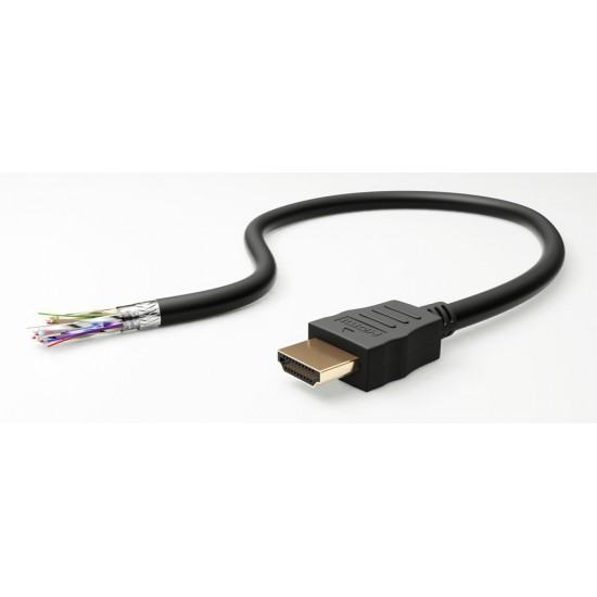 GOOBAY καλώδιο HDMI 80103 με Ethernet, soft, 4K/60Hz, 18 Gbps, 2m, μαύρο