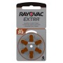 RAYOVAC μπαταρίες ακουστικών βαρηκοΐας 312MF, mercury free, 1.4V, 6τμχ