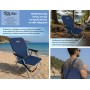 BRUNO καρέκλα παραλίας-κάμπινγκ SOL-Bay BRN-0296, αναδιπλούμενη, 55x59x69cm