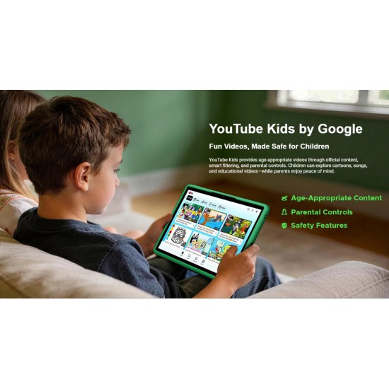 DOOGEE tablet U11 Kid, 11", 4/128GB, Android 16, 8580mAh, ροζ