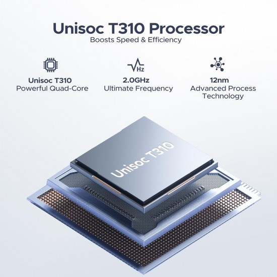DOOGEE tablet Tab A9 Pro με πληκτρολόγιο/ποντίκι/στυλό αφής/θήκη, 10.1", 4/128GB, Android 15, 6580mAh, γκρι