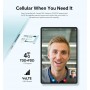 TECLAST tablet P50 με πληκτρολόγιο/στυλό αφής/θήκη, 11", 4/128GB, 4G, Android 15, 7000mAh, μπλε