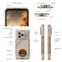 RUGONE smartphone Xever 8, 6.50", 8/128GB, 4800mAh, IP68/IP69K/MIL-STD-810H, μαύρο