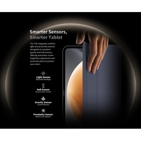 TECLAST tablet T65, 13.4", 6/128GB, 4G, Android 15, 8000mAh, γκρι