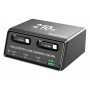 POWERTECH σταθμός φόρτισης PT-1623, USB/3x USB-C/2x USB-C καλώδια, GaN, 160W, μαύρος