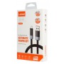 LDNIO καλώδιο Lightning σε USB LS242i, flat, 30W, 480Mbps, 2m, μαύρο