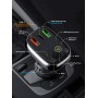 LDNIO FM transmitter & φορτιστής C704Q, USB-C/2x USB, 36W, Bluetooth, μαύρο