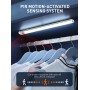 LDNIO LED φωτιστικό τοίχου/ντουλάπας Y6 με αισθητήρα κίνησης, 410x42x13mm, λευκό