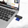 POWERTECH card reader PT-1605 για SD & micro SD, USB 3.0, 5Gbps, μαύρο