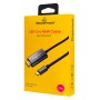 POWERTECH καλώδιο USB-C σε HDMI PTR-0210, 4K/30Hz, 10 Gbps, 2m, μαύρο