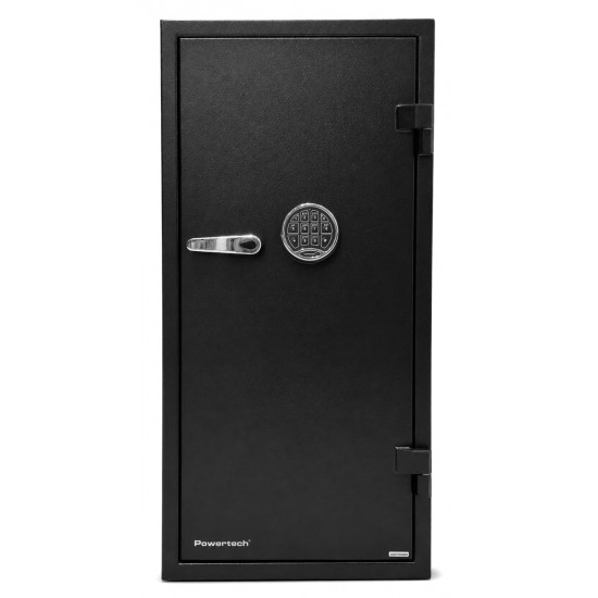 POWERTECH χρηματοκιβώτιο ασφαλείας PT-1582, ψηφιακό κλείδωμα, 98x48x52cm, 164kgs