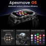 KOSPET smartwatch TANK M4, heart rate, 1.96" AMOLED, GPS, 10 ATM & IP69K, μαύρο
