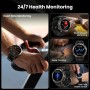 KOSPET smartwatch TANK T4, heart rate, 1.43" AMOLED, GPS, 10 ATM & IP69K, μαύρο