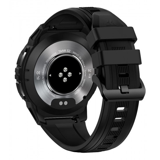 KOSPET smartwatch TANK S2, heart rate, 1.32" AMOLED, GPS, 5 ATM & IP69K, μαύρο