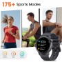 KOSPET smartwatch Orb, heart rate, 1.43" AMOLED, IP68, μαύρο