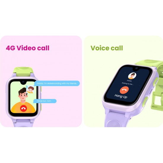 LAGENIO GPS smartwatch για παιδιά K9, 1.78" AMOLED, με κάμερα, 4G, IP68, μπλε