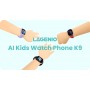 LAGENIO GPS smartwatch για παιδιά K9, 1.78" AMOLED, με κάμερα, 4G, IP68, μπλε