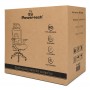 POWERTECH καρέκλα γραφείου PT-1633 με μπράτσα και ανάκλιση, ρυθμιζόμενο ύψος, μαύρη