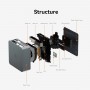 BEELINK mini PC EQR7, AMD Ryzen 7 7735U, 16GB, 500GB M.2, Windows 11 Pro