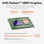 BEELINK mini PC EQR7, AMD Ryzen 7 7735U, 16GB, 500GB M.2, Windows 11 Pro
