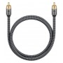 GOOBAY καλώδιο ήχου RCA σε RCA 65297, 3m, μαύρο/ασημί