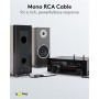 GOOBAY καλώδιο ήχου RCA σε RCA 65297, 3m, μαύρο/ασημί