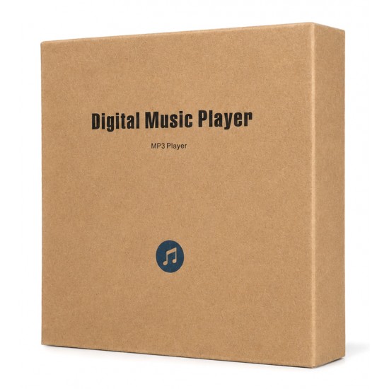 RUIZU MP3 player X02 με οθόνη 2.01", 32GB, Bluetooth, μαύρο