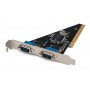 SUNIX used dual serial port PCI card H9MSER40XX