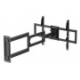 BRATECK επιτοίχια βάση τηλεόρασης LPA95-465XL, 37-86", έως 50kg, full motion
