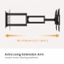 BRATECK επιτοίχια βάση τηλεόρασης LPA95-465XL, 37-86", έως 50kg, full motion