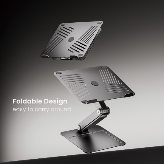 BRATECK μεταλλική βάση για laptop LPS09-02, 11~17", foldable, γκρι
