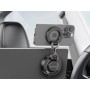 POWERTECH βάση smartphone αυτοκινήτου PT-1629 για ταμπλό/παρμπρίζ, μαγνητική, μαύρη