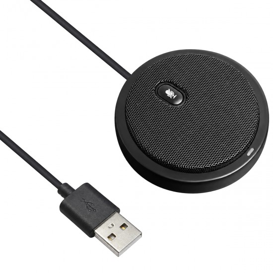 CMTECK επιτραπέζιο μικρόφωνο UM02, omnidirectional, USB, μαύρο