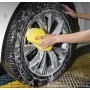 DELI σφουγγάρι καθαρισμού αυτοκινήτου DL882003, 21.5x11x5.5cm, κίτρινο