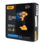 DELI κρουστικό μπουλονόκλειδο μπαταρίας DC235Z, Brushless, 20V, 480N.m, 1/2"