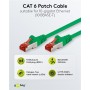 GOOBAY καλώδιο δικτύου 68289, CAT 6 S/FTP, copper, 250MHz, 1m, πράσινο