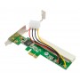 POWERTECH κάρτα μετατροπής PCIe σε PCI ST43, PLX PEX8112