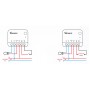 SONOFF smart διακόπτης MINIR4, 2 κανάλια, WiFi, 10A, λευκός