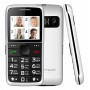 POWERTECH κινητό τηλέφωνο Sentry Eco V2, dual SIM, πλήκτρο SOS, λευκό
