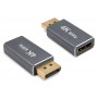 POWERTECH αντάπτορας DisplayPort σε HDMI CAB-DP085, 4K/60Hz, γκρι