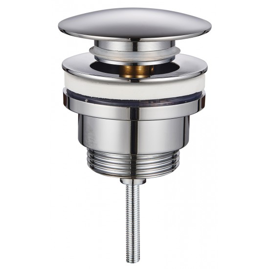 BRUNO βαλβίδα νιπτήρα Pop Up BRN-0312, 1-1/4", ορειχάλκινη, χρωμέ